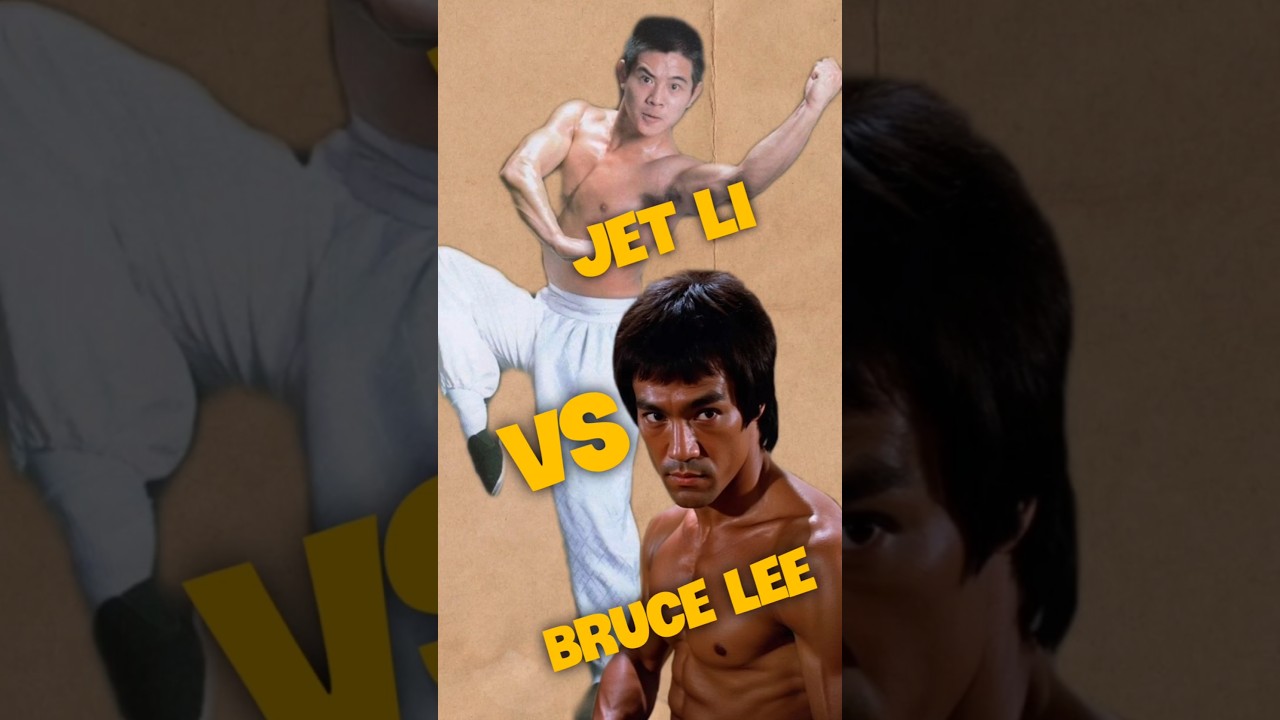 Bruce Lee vs jet LI , who wins? #brucelee #jetli #bruceleeufc #vs