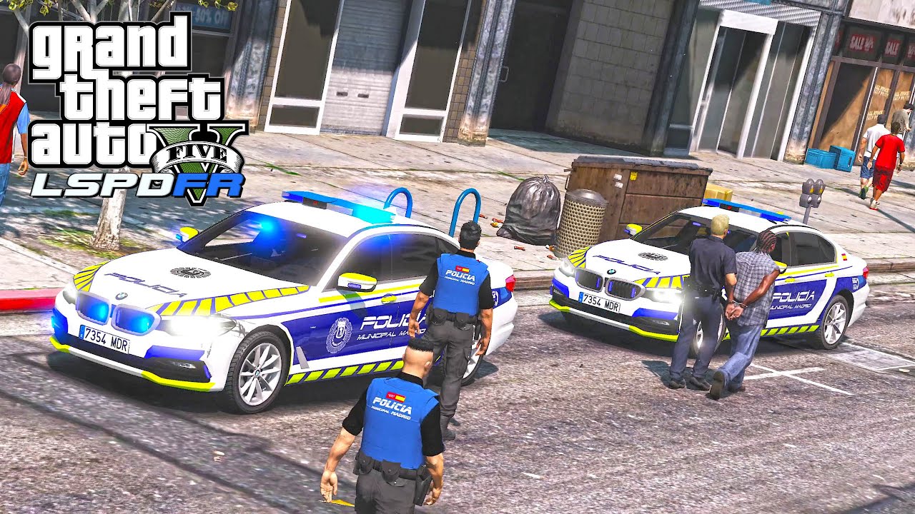 🚔 LSPDFR #821 | NUEVO VEHICULO DE LA POLICIA DE MADRID