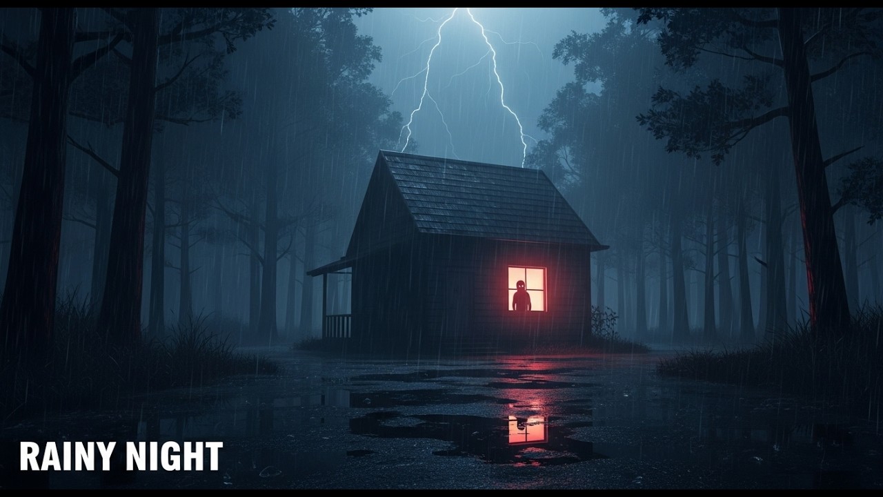 Very Scary TRUE Rainy Night Horror Story | Anime Horror Narration