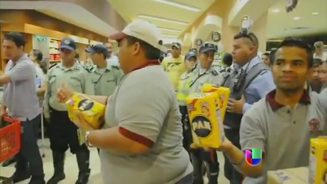 Literalmente los venezolanos se están peleando por la comida - Noticiero Univision