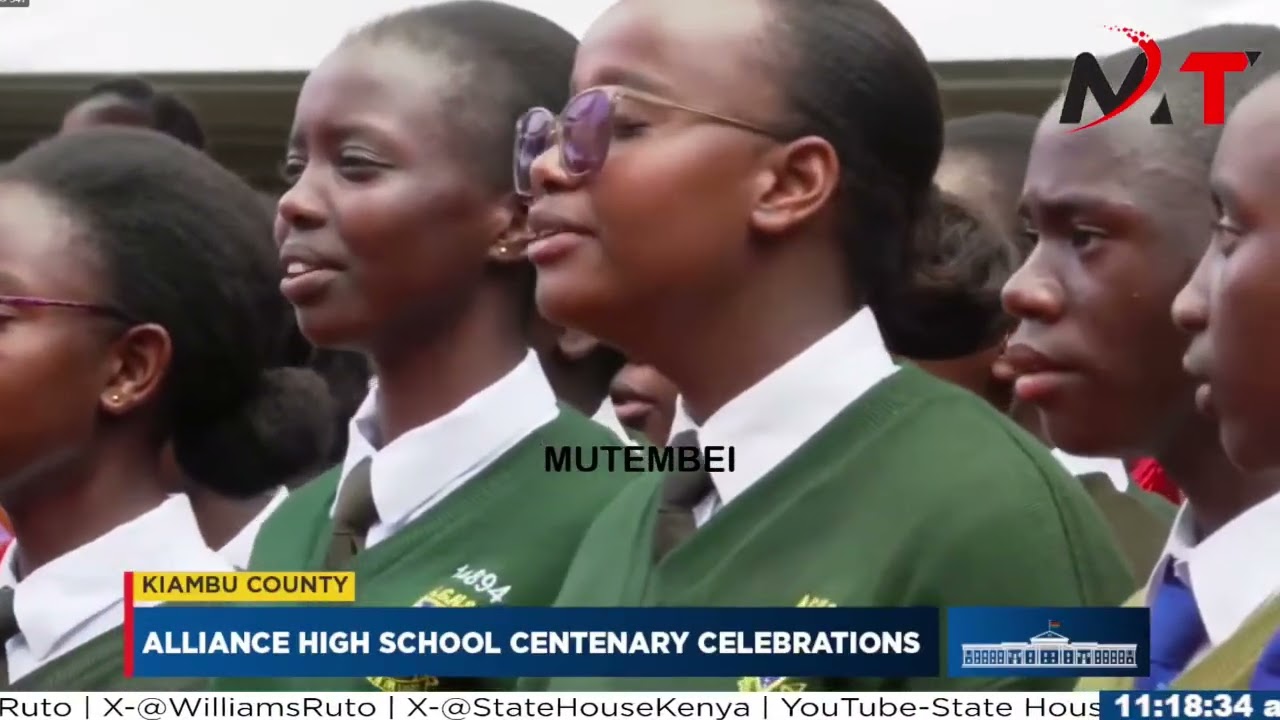 ALLIANCE STUDENTs BEAUTIFUL PERFORMANCE INFRONT OF PRES RUTO!!