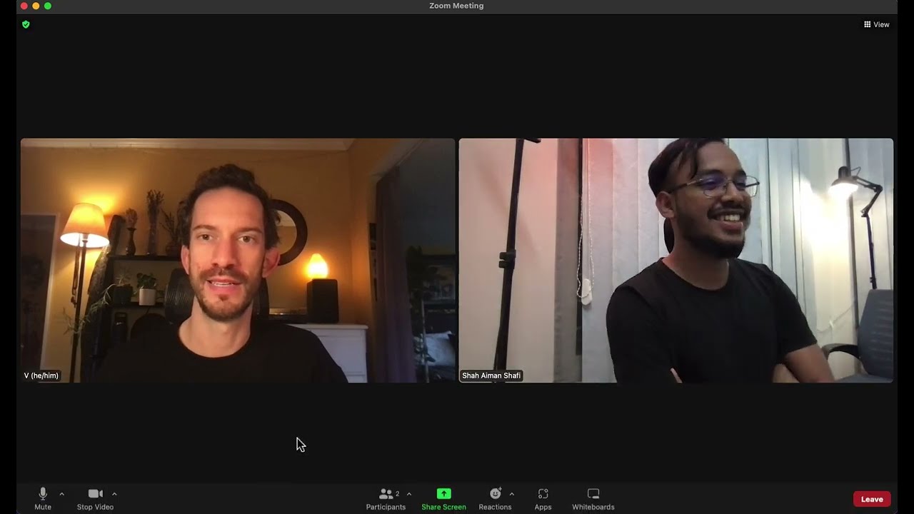 Negotiate with a Upwork Client on a zoom call by Aiman Shafi