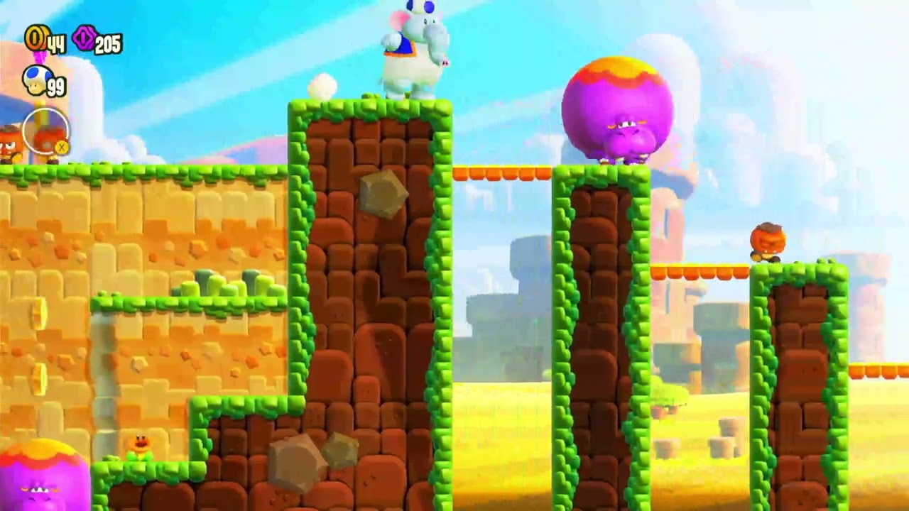 super mario bros wonder episode  5 bulrush coming through! and here come the hoppos