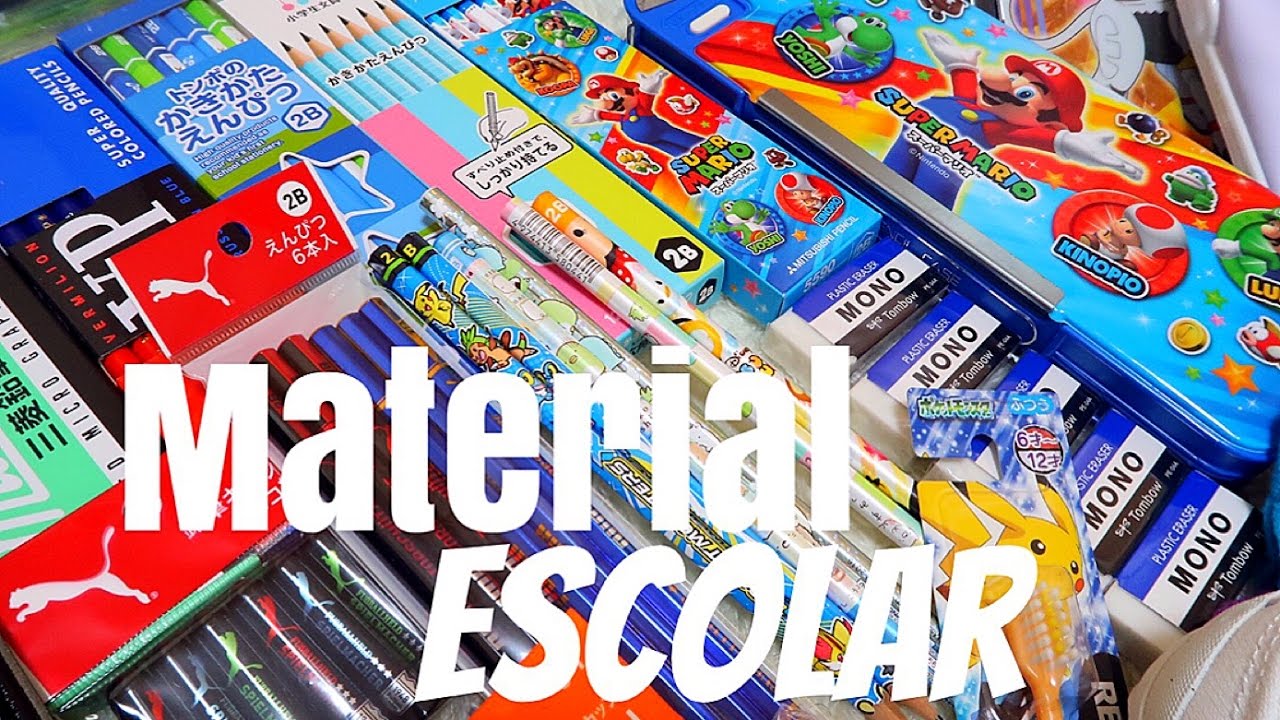 Material  Escolar de Primeiro Ano No Japao-By Angela Inoui