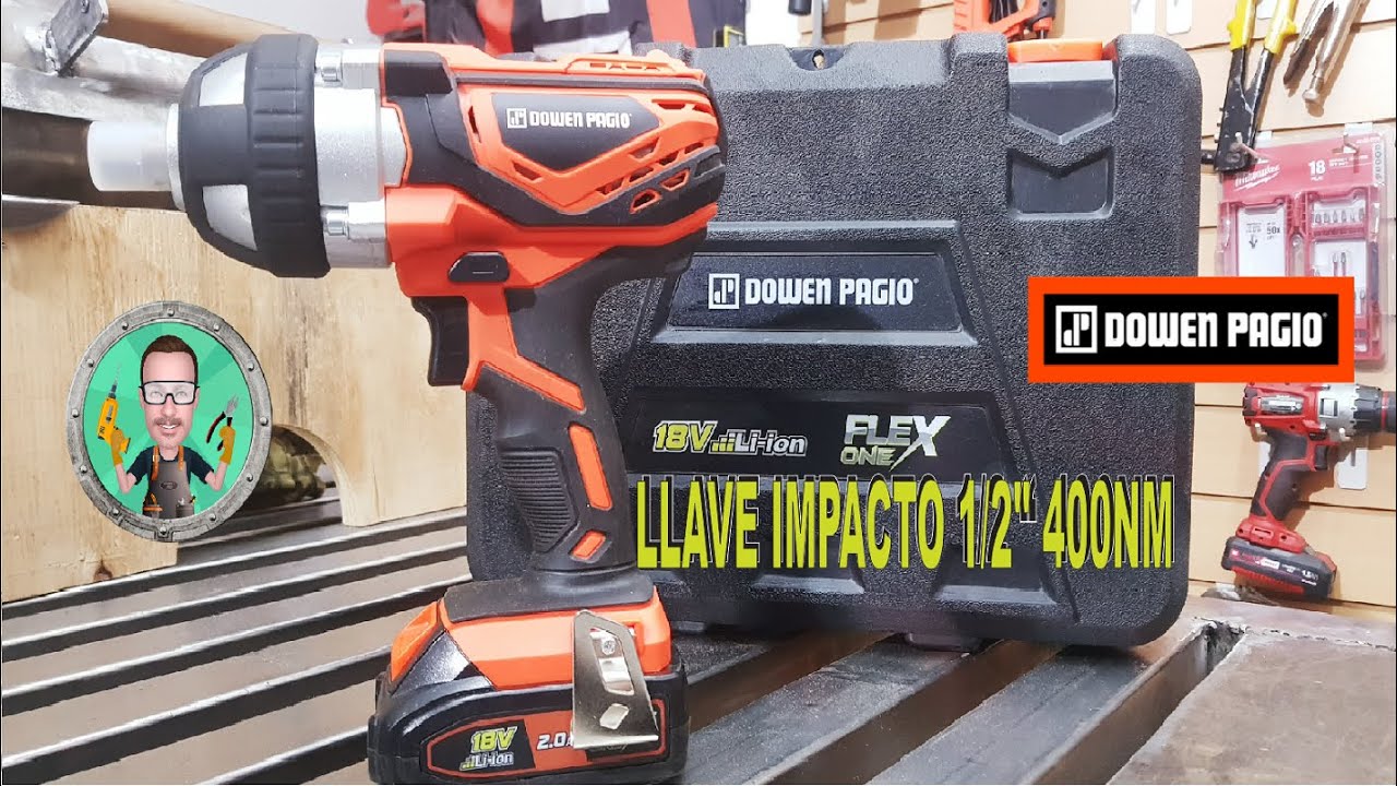 Llave impacto Dowen Pagio COMPARACION con Brushless y Uso