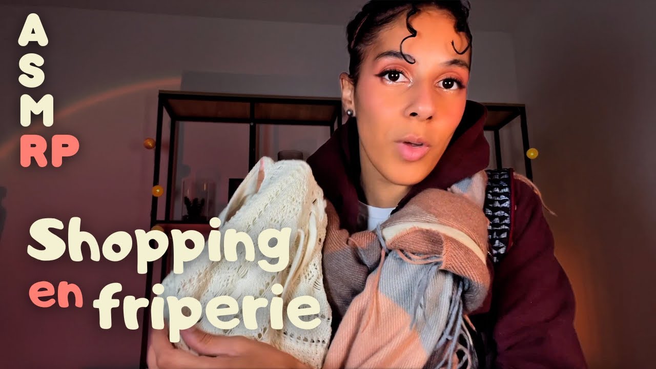 ASMR RP - Shopping en friperie ! 👘 🛍️