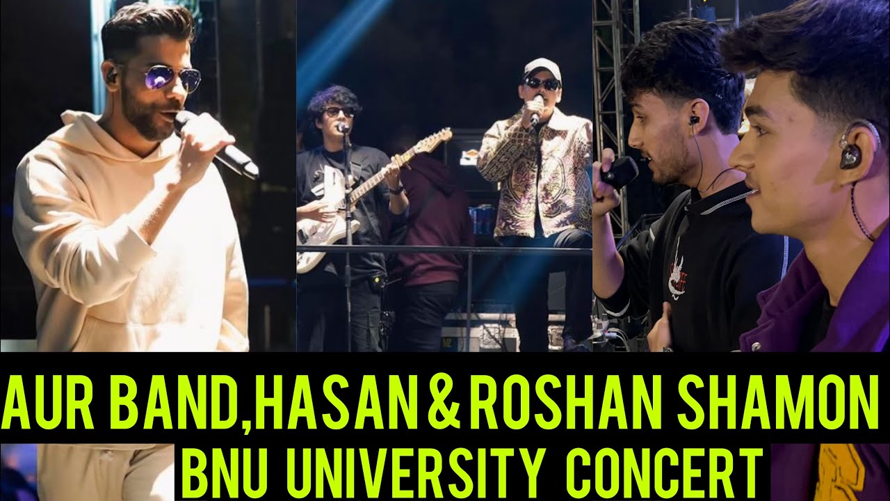 Aur Band - Hassan & Roshan - Shamoon Ismail - Concert - Beaconhouse National University