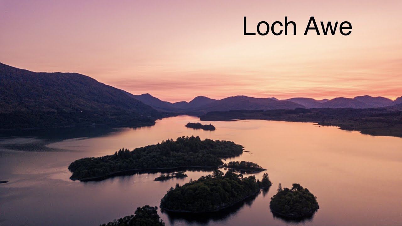 Island camping on Loch Awe