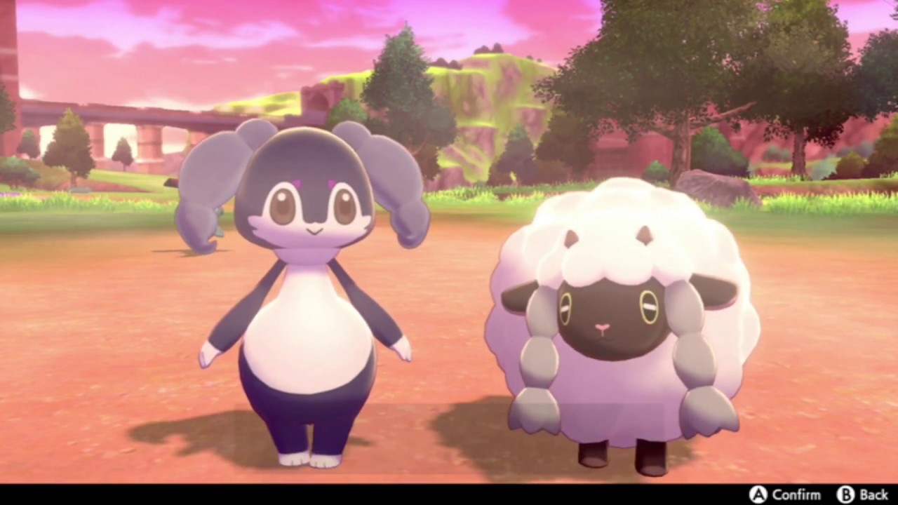 Wooloo & Indeedee are friends - Pokemon Sword & Shield