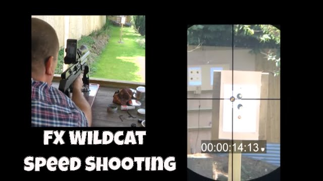 BULLSEYE - FX Wildcat Speed Shooting - Sidelever Airgun Action