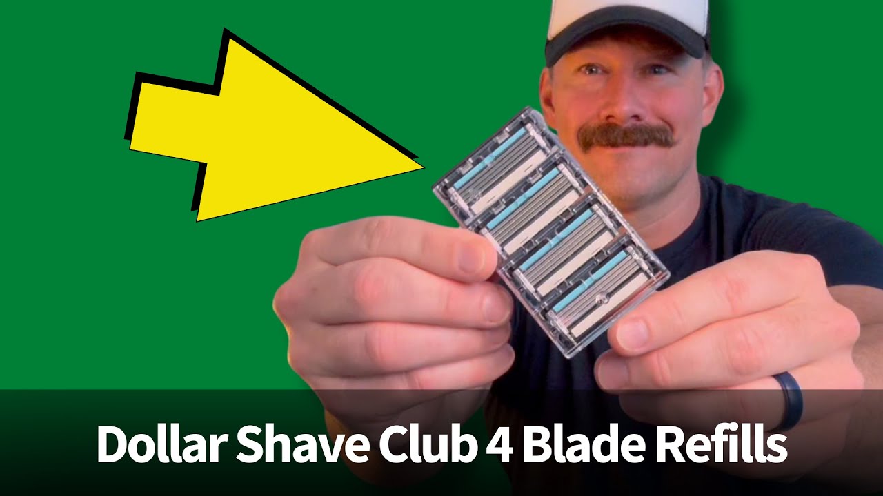 Review of the Dollar Shave Club, Club Series 4 Blade Razor refills