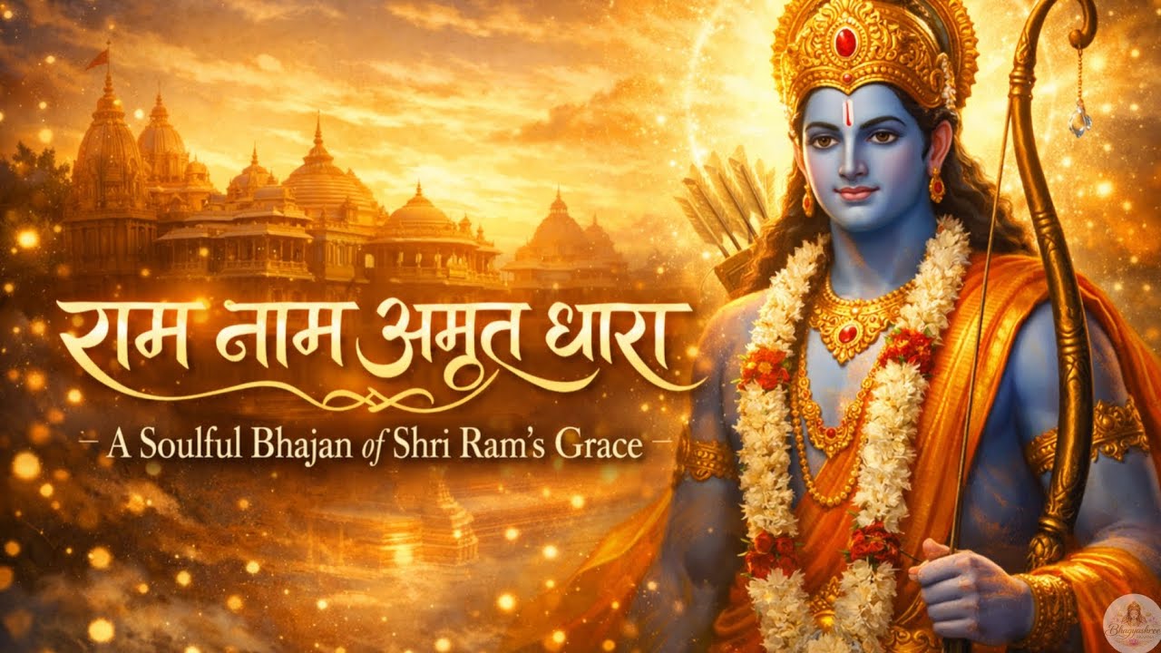 राम नाम अमृत धारा | A Soulful Bhajan of Shri Ram’s Grace | Shree Ram Bhajan 