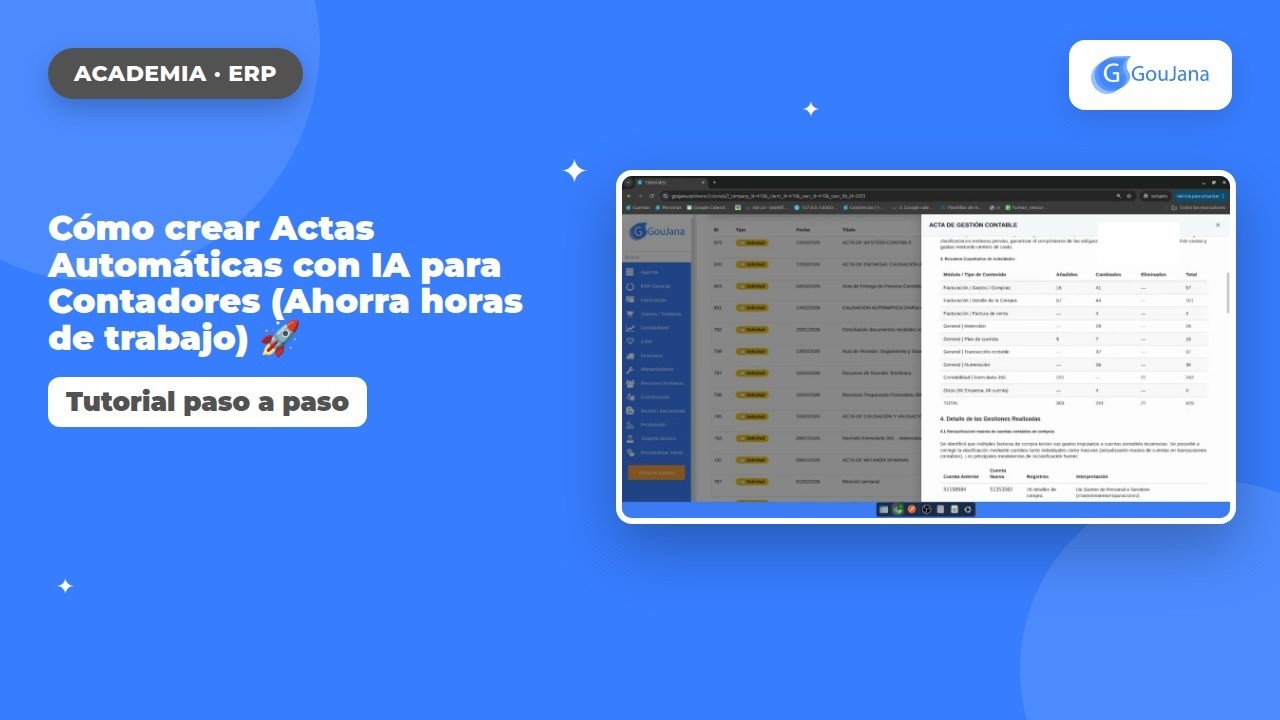 Cómo crear Actas Automáticas con IA para Contadores (Ahorra horas de trabajo) 🚀