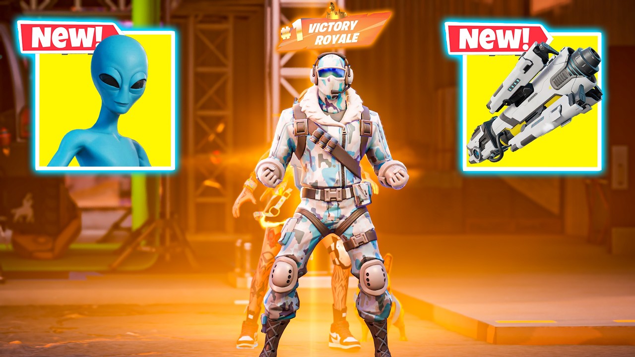 FROSTBITE vs NEW!! MYTHIC'S CHALLENGE ( NEW! Fortnite Chapter 7 Season 1 )