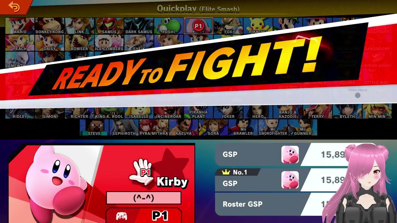 Retas de Smash Ultimate con Maxirby! 1vs1