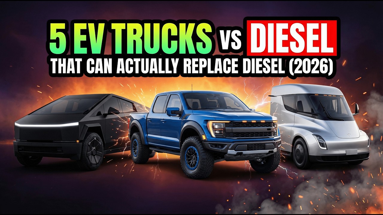 Top 5 EV Trucks That Can Actually Replace Diesel 2026