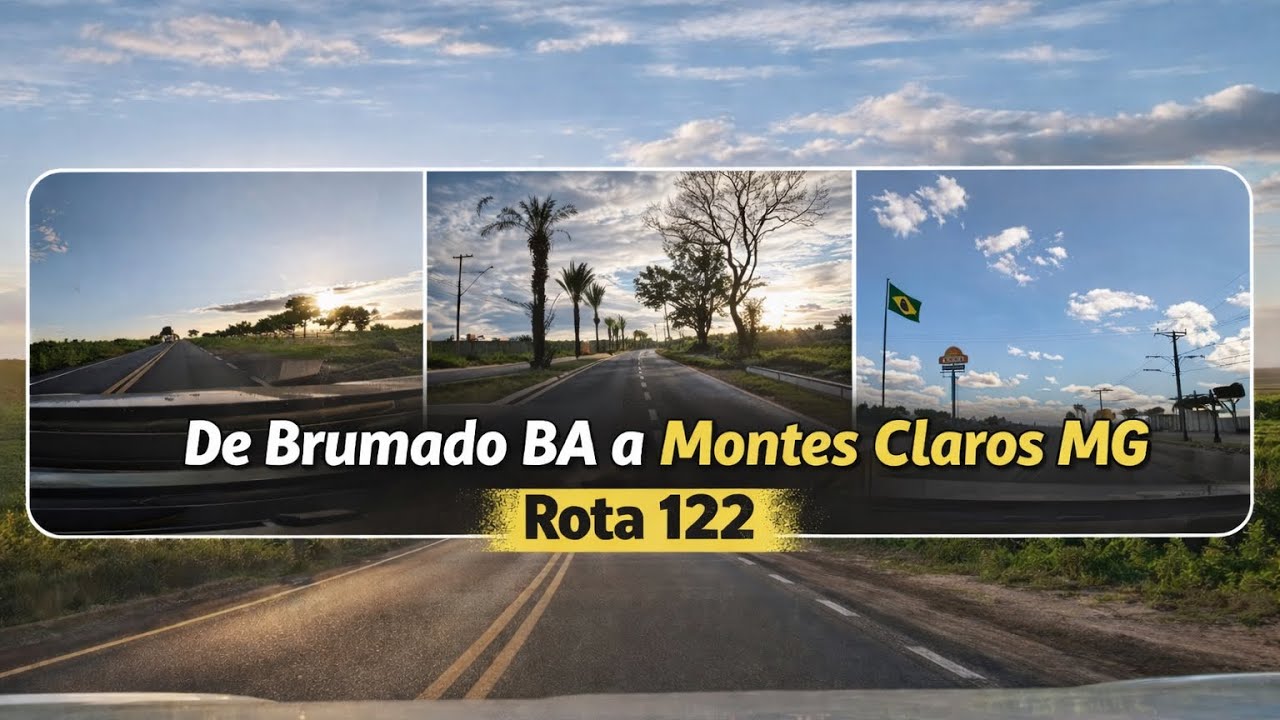 Ep. 24 - Retorno para São Paulo, de Brumado a Montes Claros. Janta top, mas hotel ruim. Perrengues 