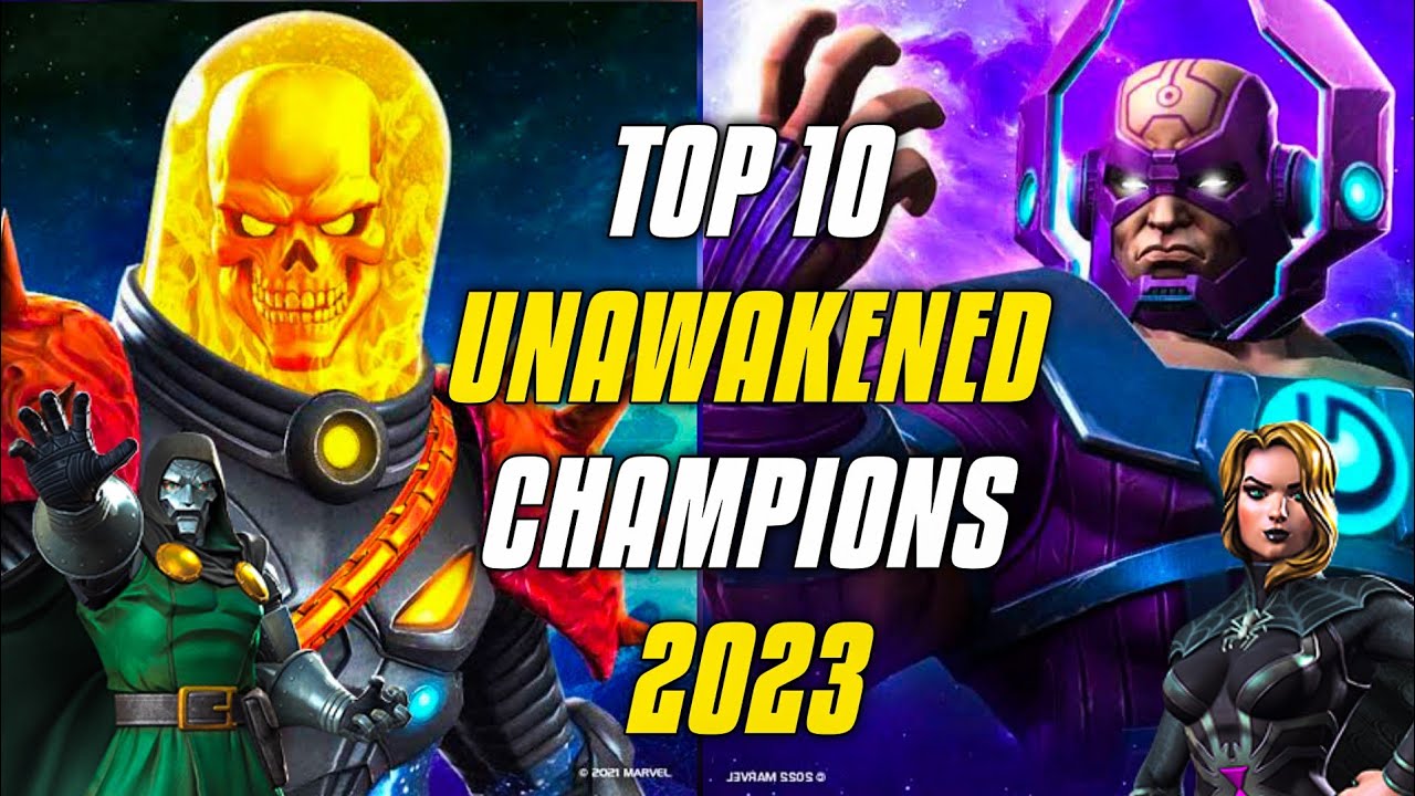Best UNAWAKENED Champs MCOC (2023) TOP 10 | MARVEL CONTEST OF CHAMPIONS