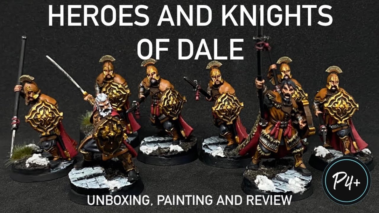 Heroes and Knights of Dale - MESBG Unboxing, Painting and Review