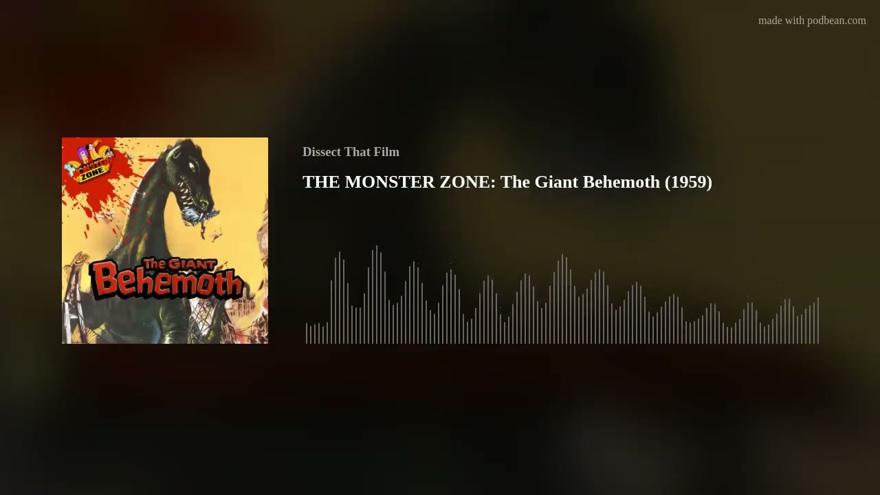 THE MONSTER ZONE: The Giant Behemoth (1959)