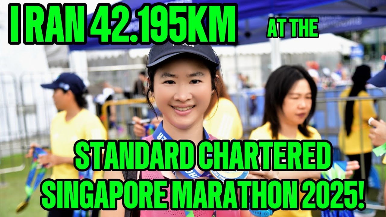 I Ran 42.195KM at the STANCHART SINGAPORE MARATHON 2025! 