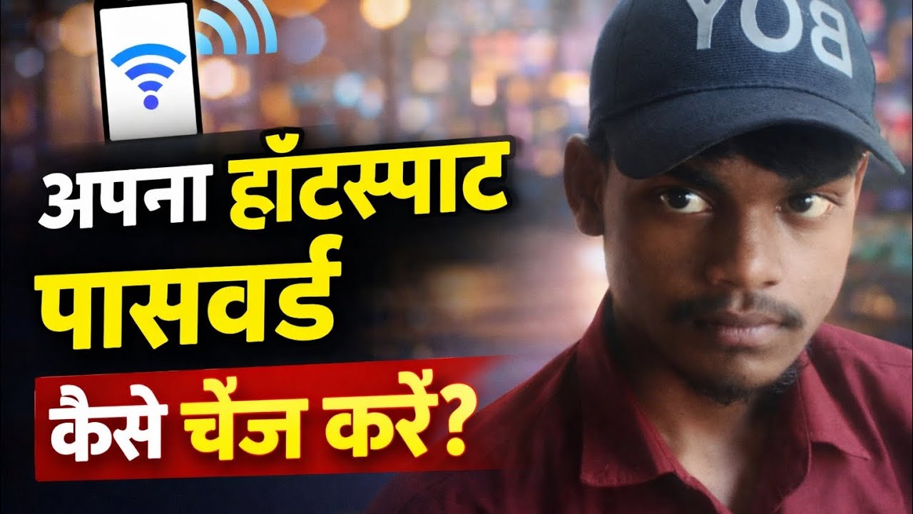  हॉटस्पॉट पासवर्डकैसे चेंज करें 👍👍