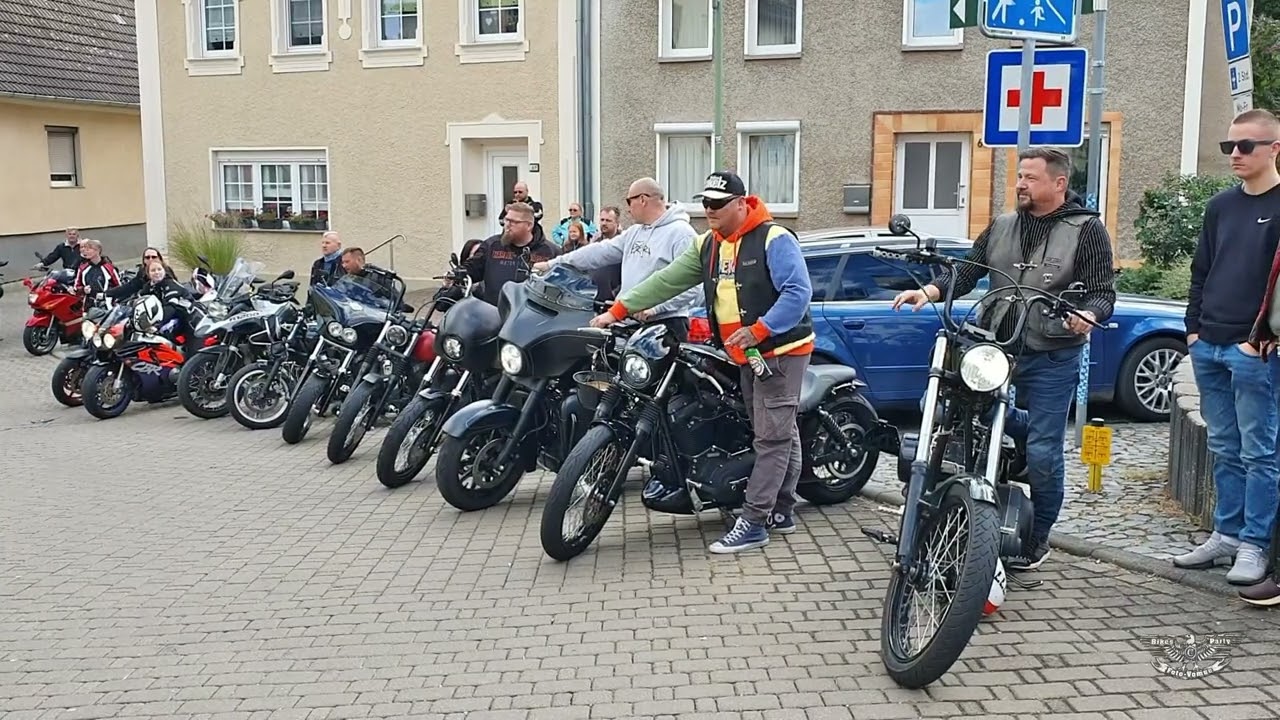 Bikerhochzeit in Hecklingen