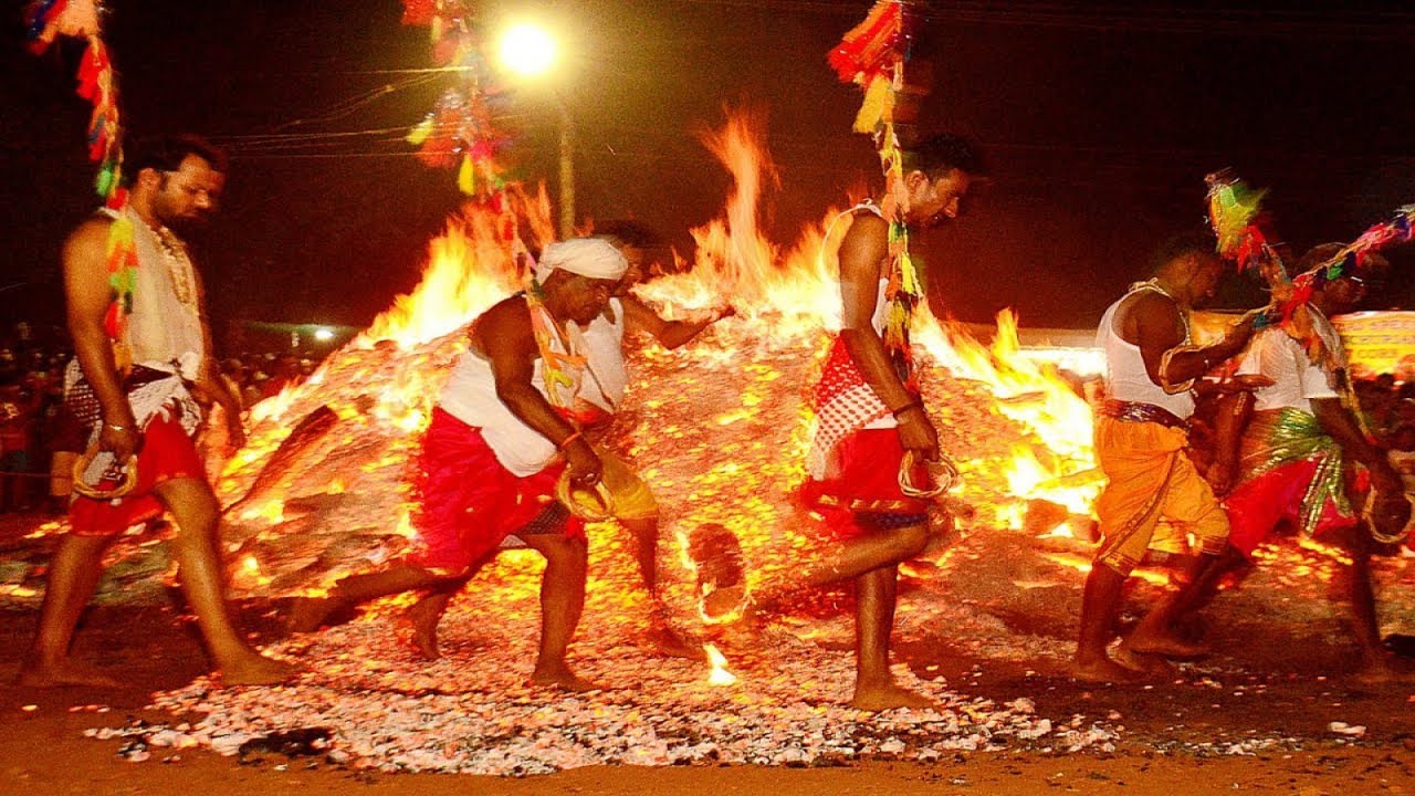 Watch: Fire walking becomes a rite of passage in this festival