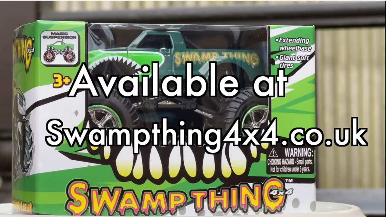 Swamp Thing 4x4 Toy out now!