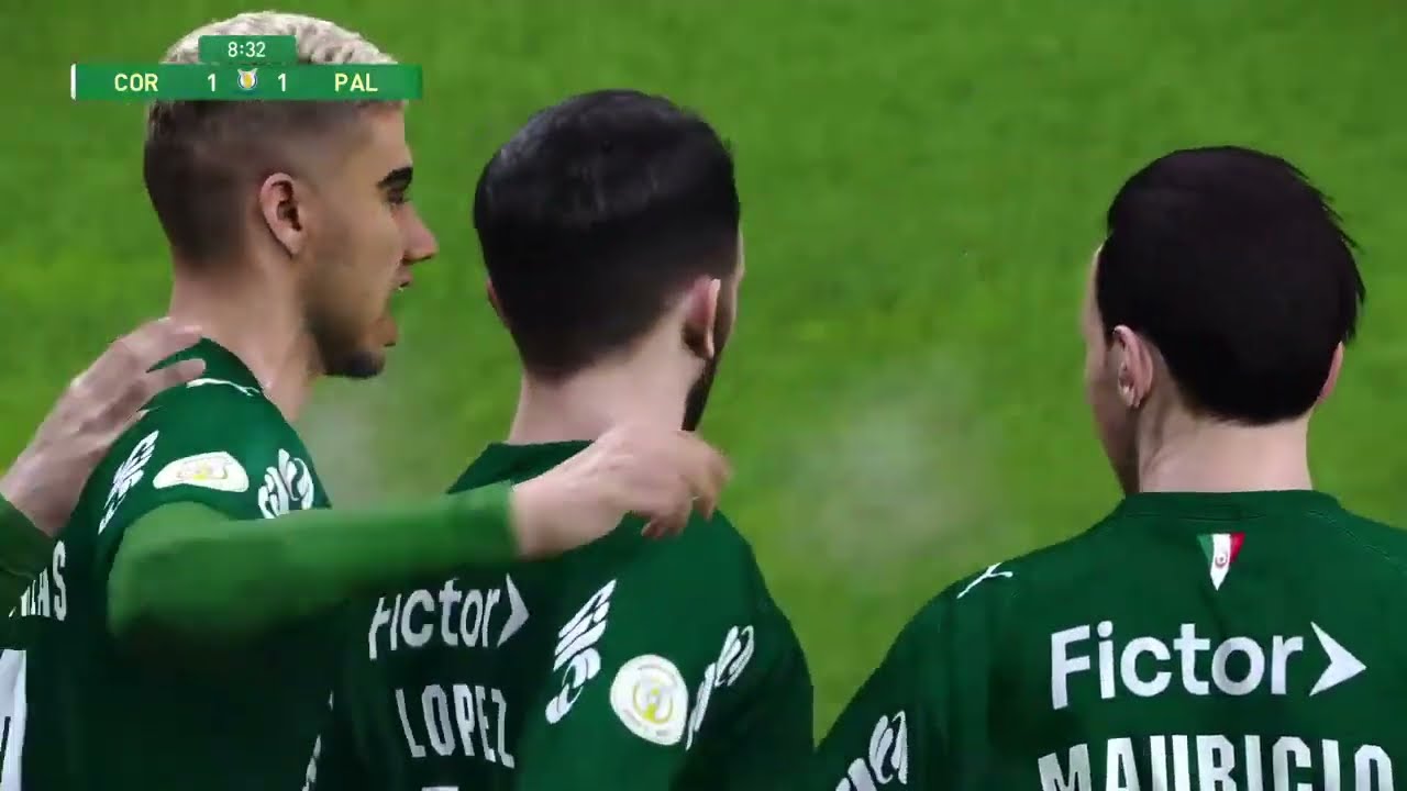 COR1NTH14NS x P4LM31R4S  4O V1VO COM 1M4G3N5  FHD - JOGO DE HOJE - ASSISTA- AGORA GAMEPLAY PES21 PS5