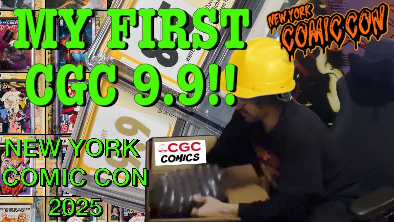 NEW YORK COMIC CON 2025 CGC UNBOXING
