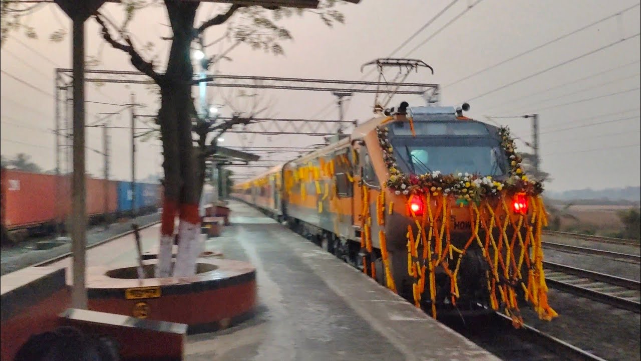 AMRIT BHARAT Express Grand Inauguration Santragachi - Banaras & Santragachi - Anand Vihar Terminal