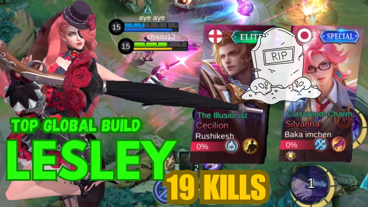 I shut down arrogant Silvanna. Snipper Lesley Aggressive (MVP) Play [Top Global Lesley] MLBB 2025