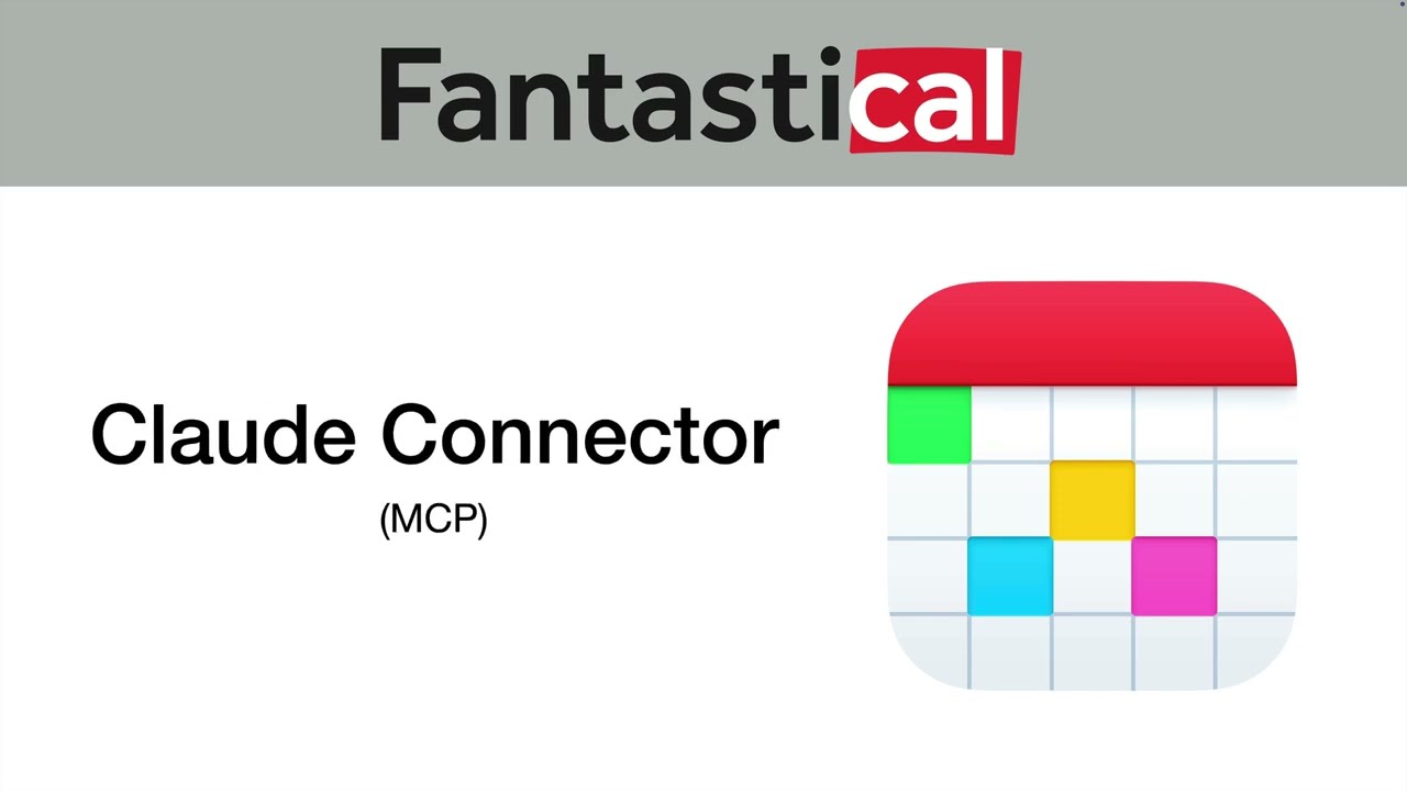 Fantastical &mdash; Представляем Fantastical Connector (MCP) для Claude