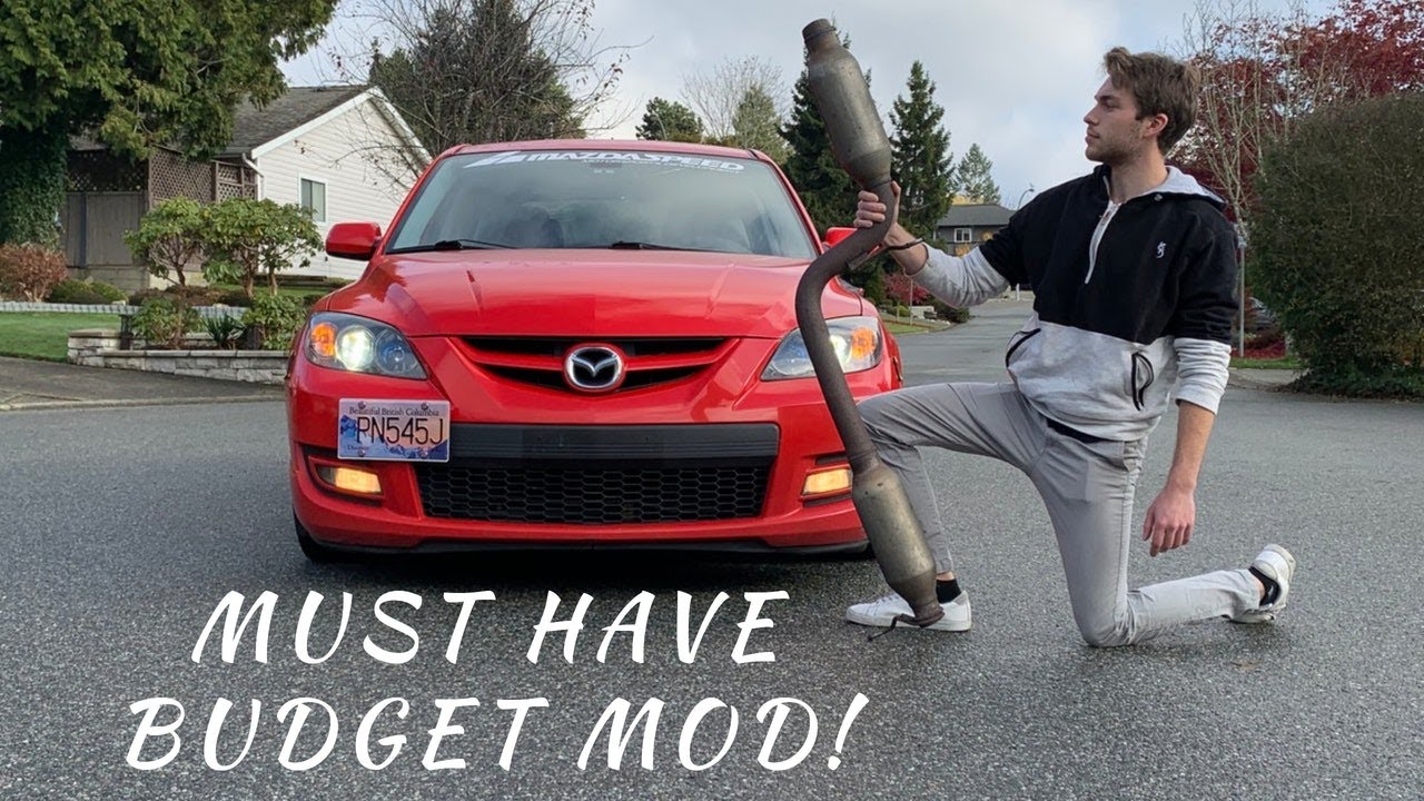 2.5L MAZDASPEED 3 RESONATOR DELETE