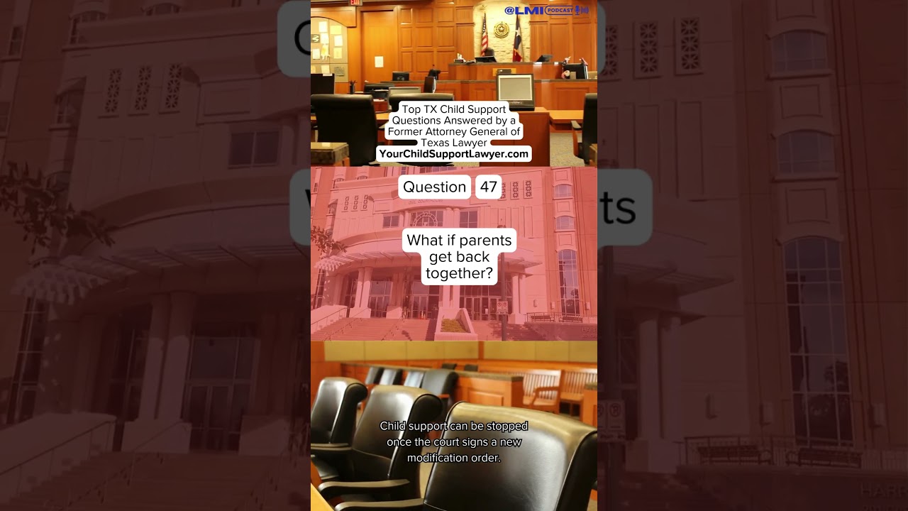 Q&A #47  Texas YourChildSupportLawyer.com -  Lawyers & Mediators International Network #familylaw