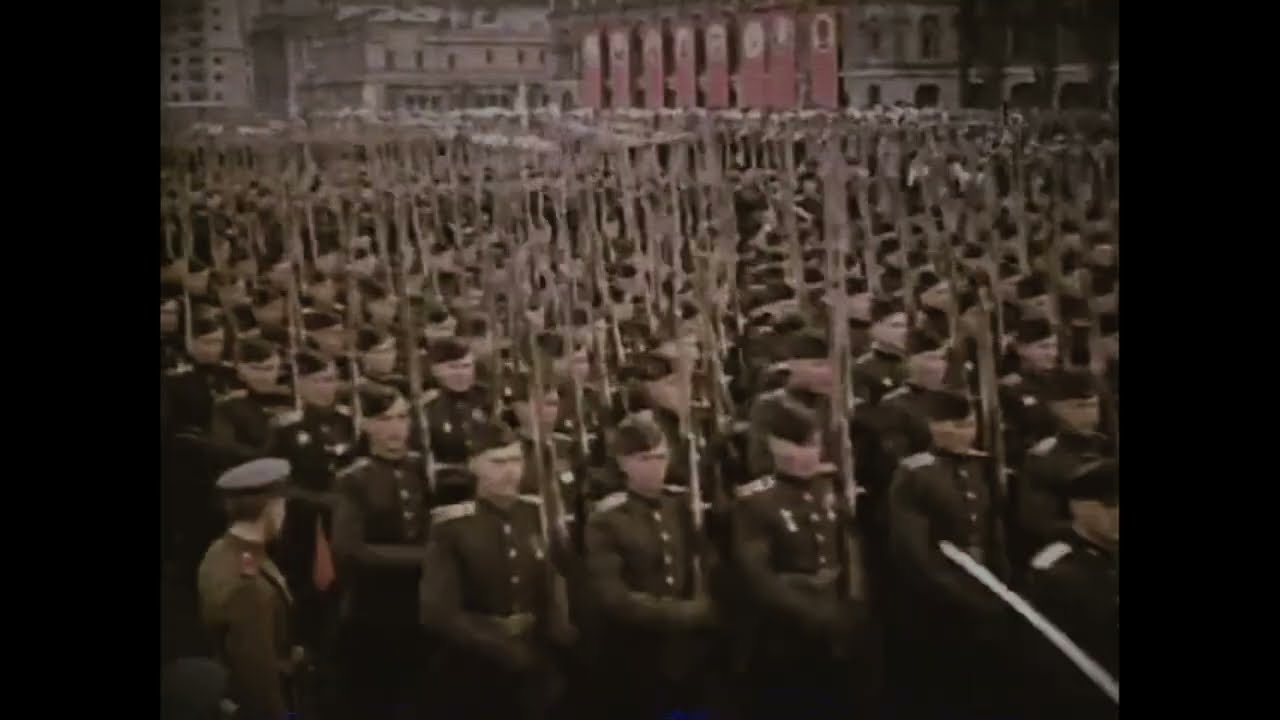 Outdate Electro - Untrue Mask (Советский марш 4k Музыкальное видео)