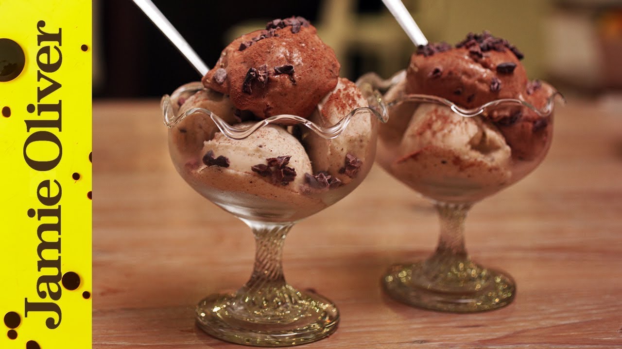 Dairy Free Chocolate & Vanilla Ice Cream | Amber Locke