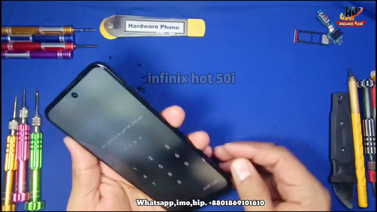 infinix hot 50i | X6531B | charging flex | replacement By | hardware phone bd