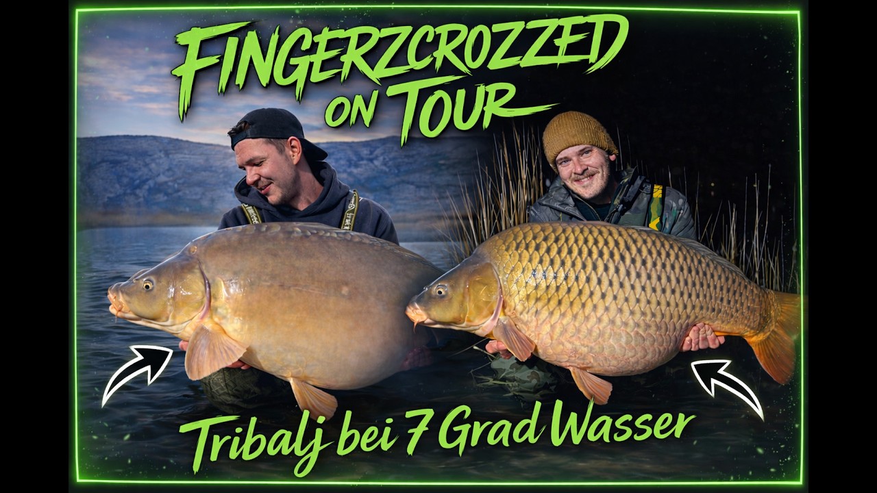 Fingerzcrozzed on Tour. Knacken Christian Wolf  & Andreas K&ouml;rber den Tribalj bei 7 Grad Wasser?