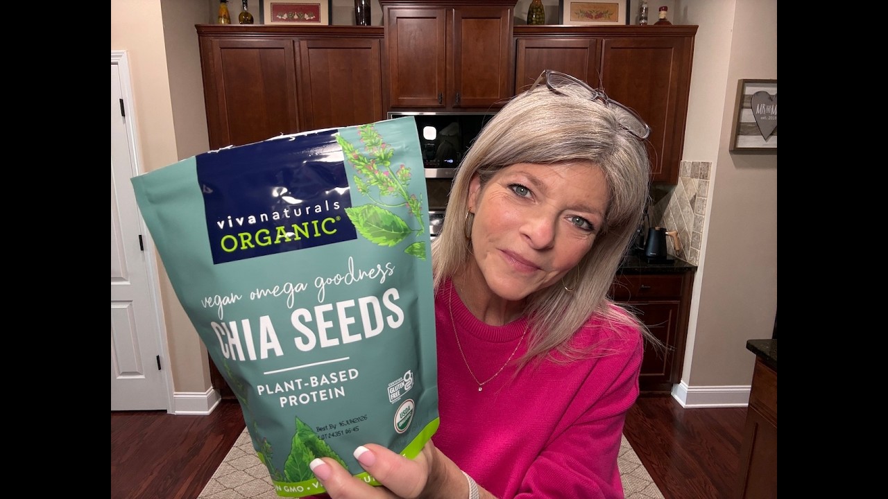 Viva Naturals Organic Chia Seeds-Superfood