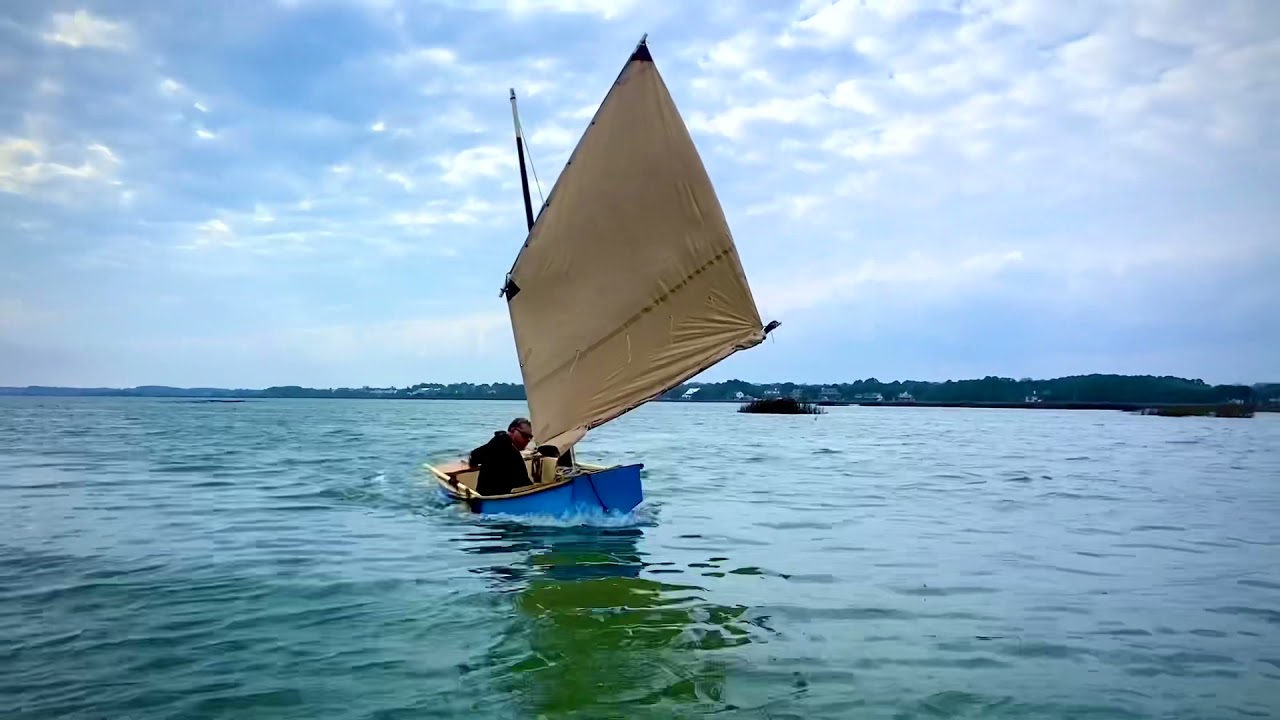 Two Piccup Prams Sailing the Lowcountry Sounds