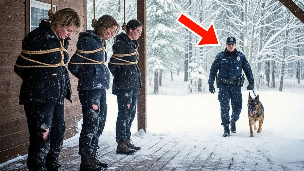 Drei Frauen wurden im Schnee zum Sterben zurückgelassen — bis ein Polizist und sein deutscher Schäfe