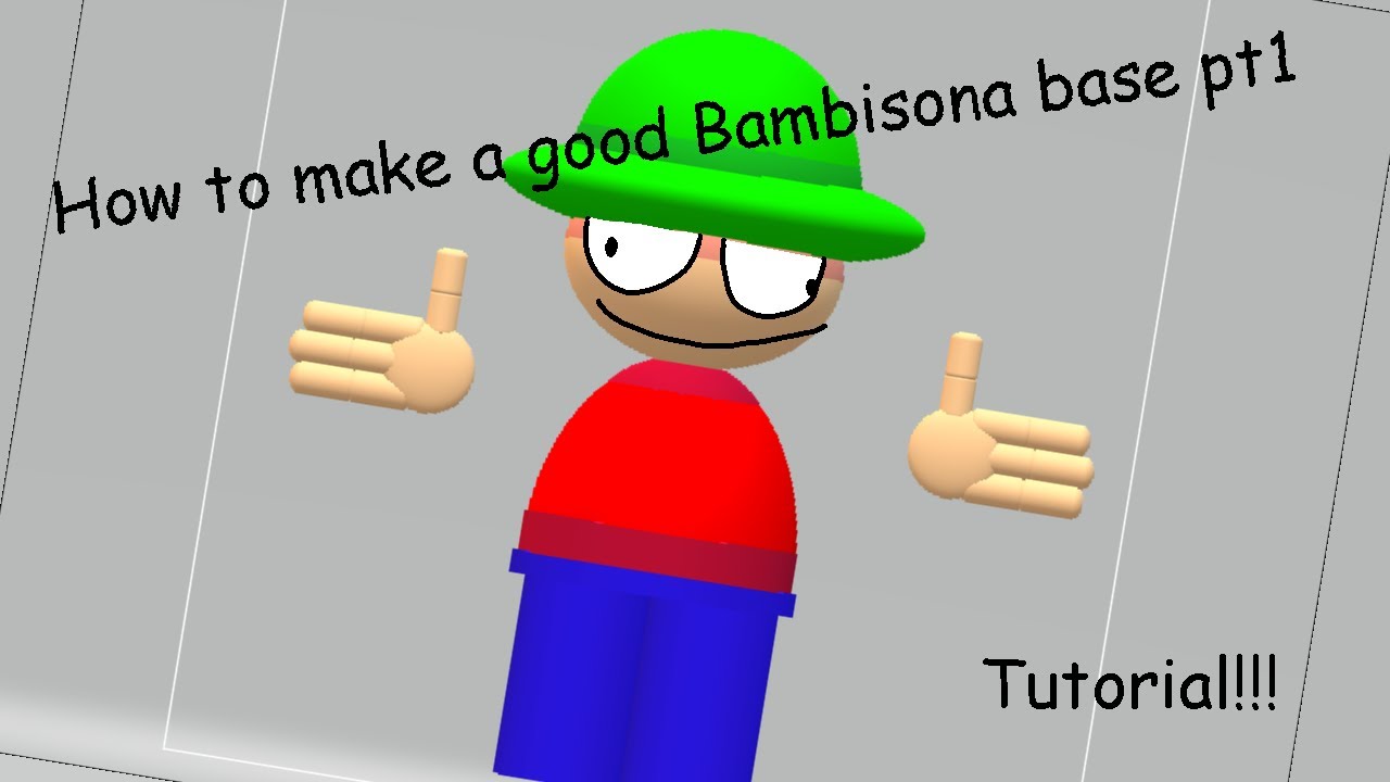 How to making a great Bambi model base