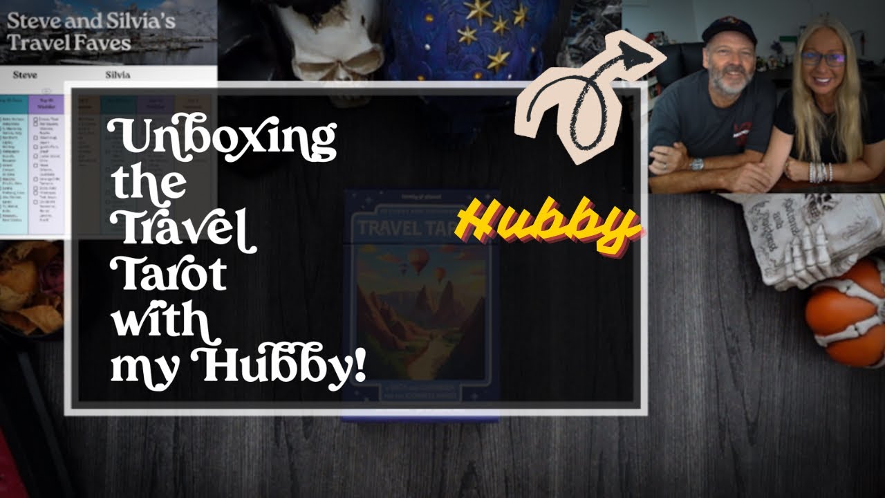 Unboxing the TRAVEL TAROT with my HUBBY!!!