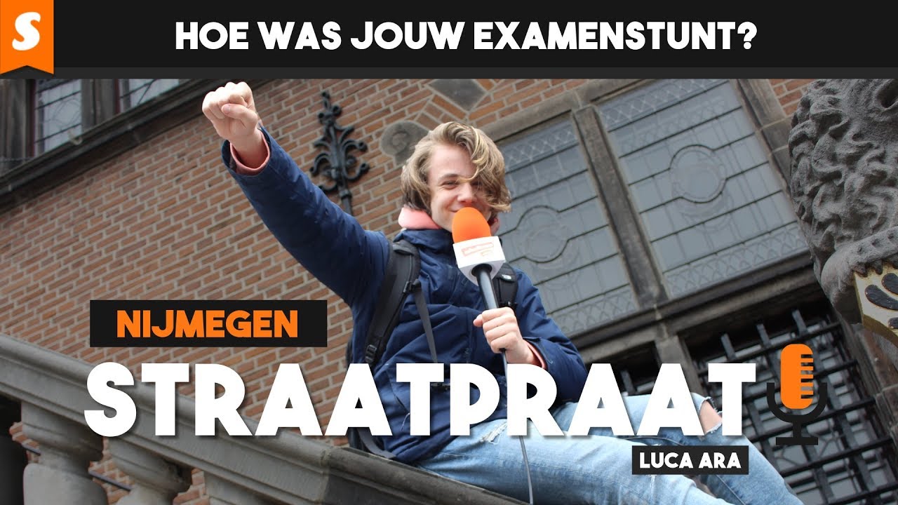HOE WAS JOUW EXAMENSTUNT? | Straatpraat