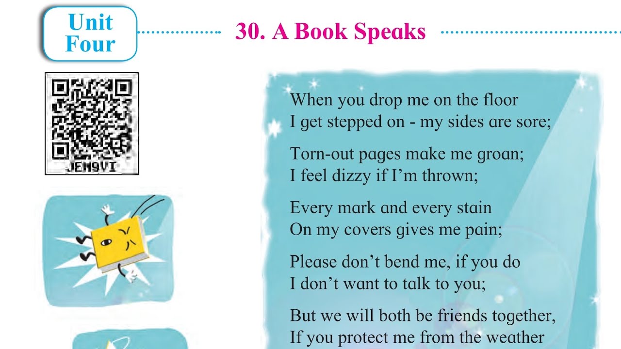 Std 3 | lesson 30 A book speak's | English balbharati | Maharashtra board