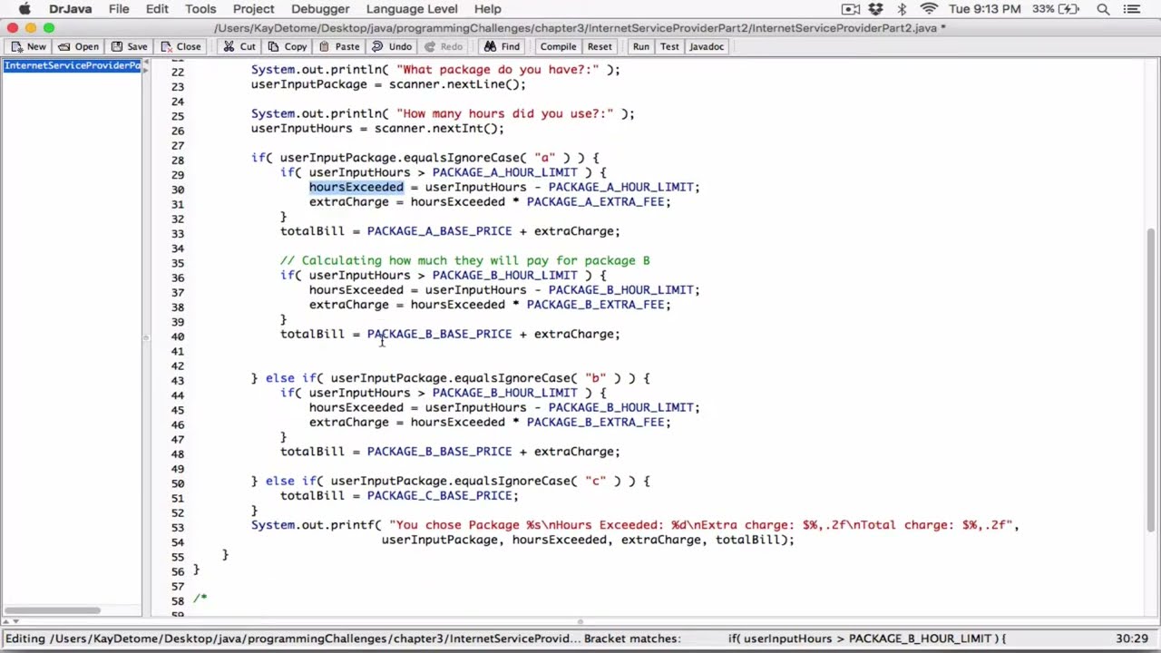 3.14. Internet Service Provider, Part 2 - Java