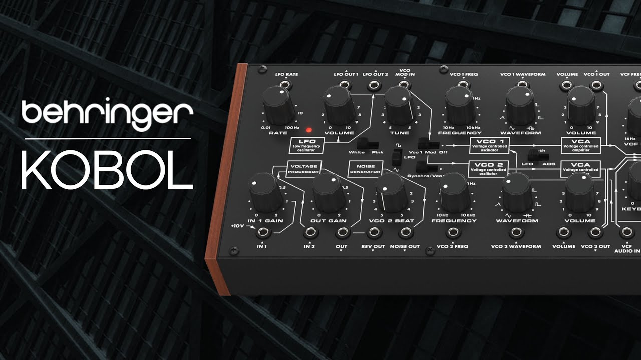 Behringer Kobol Expander Sound Demo (no talking) feat. Zen Delay: Presets for Techno and Electronica