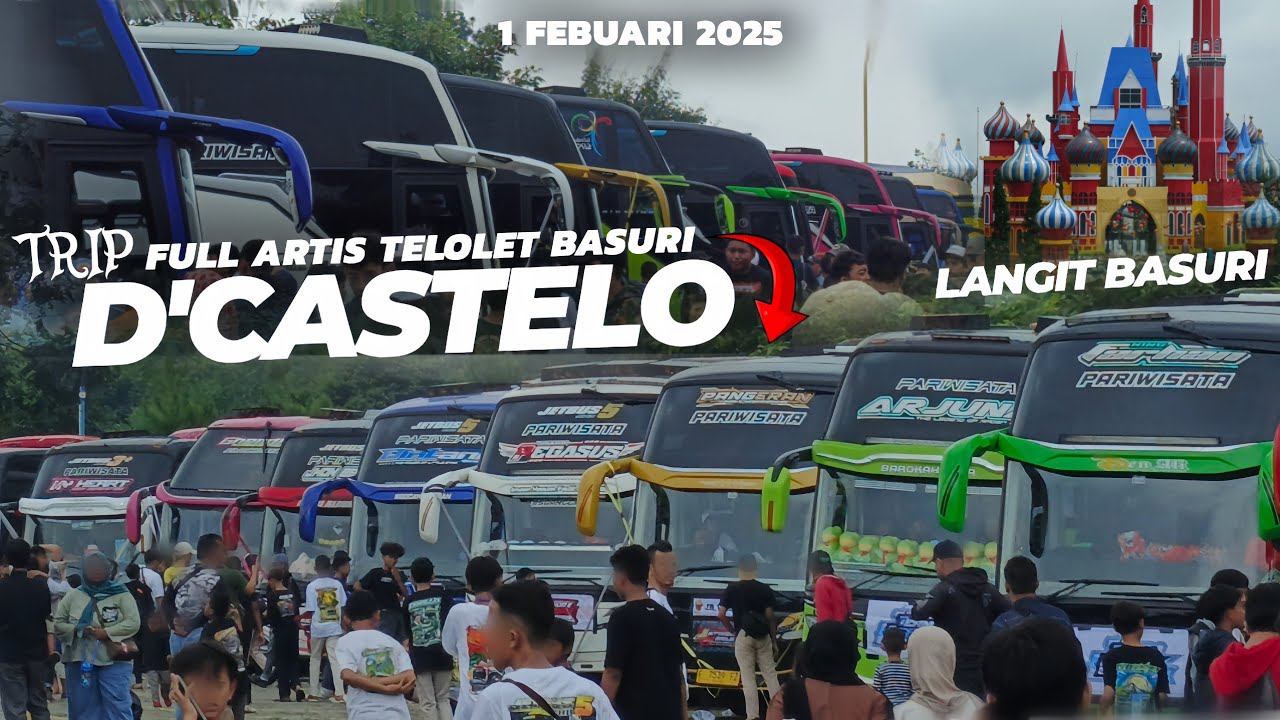 PART 1 TRIP D'CASTELO SUBANG ⁉️ | FULL ARTIS TELOLET BASURI ‼️